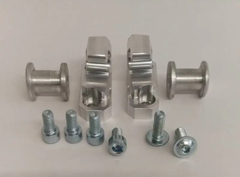Carbonin Aluminum Inserts for Tail Unit (4 pcs) 2021 Honda CBR1000RR-R Professional Grade