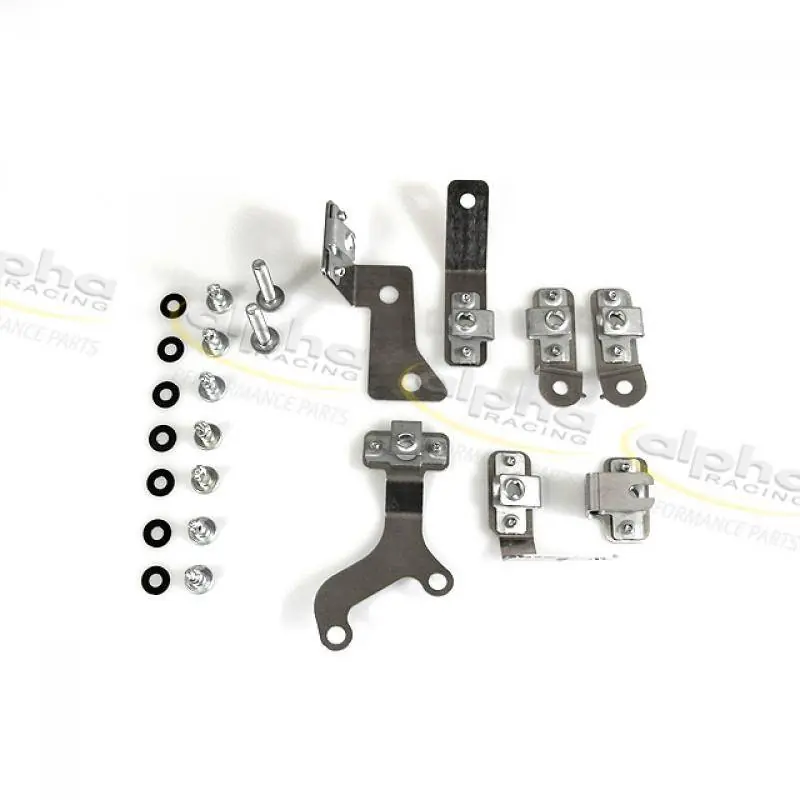 Order Now Alpha Racing Fairing mounting kit 7 pcs BMW S1000RR 2009-2011,HP4 2012-2014