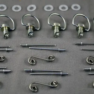 Armour Bodies Rivet Type Dzus Fasteners, 6 pack Bulk Order