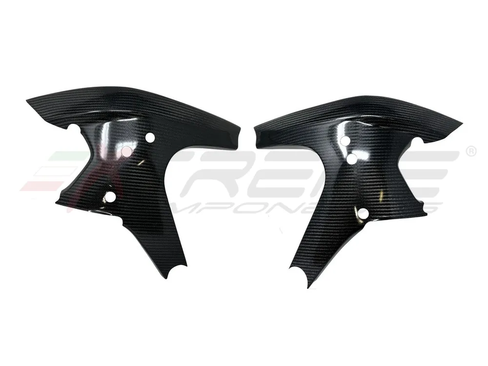 Free Returns Extreme Components Frame protection for Ducati Panigale V4 / S & Streetfigher V4 / S 2025 glossy transparent