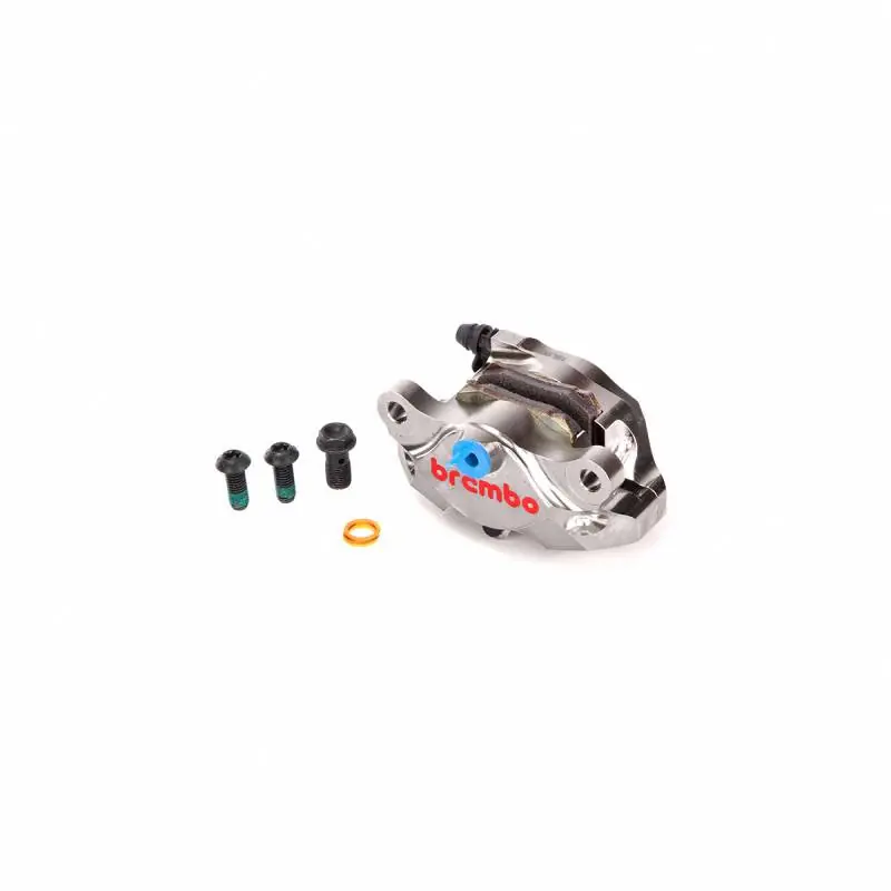 Last Chance Brembo Caliper Rear Axial CNC 84mm Rear Nickel