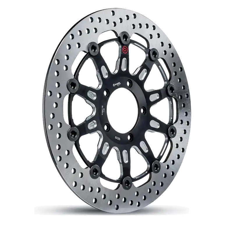 Same Day Shipping Brembo Disc Set 320x5.5mm Groove HPK Floating Black Honda