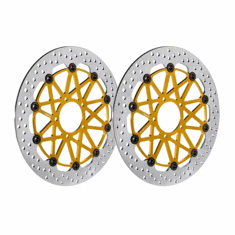 Brembo Disc Set 320x5.5mm Supersport HPK Floating Gold Ducati New Arrival