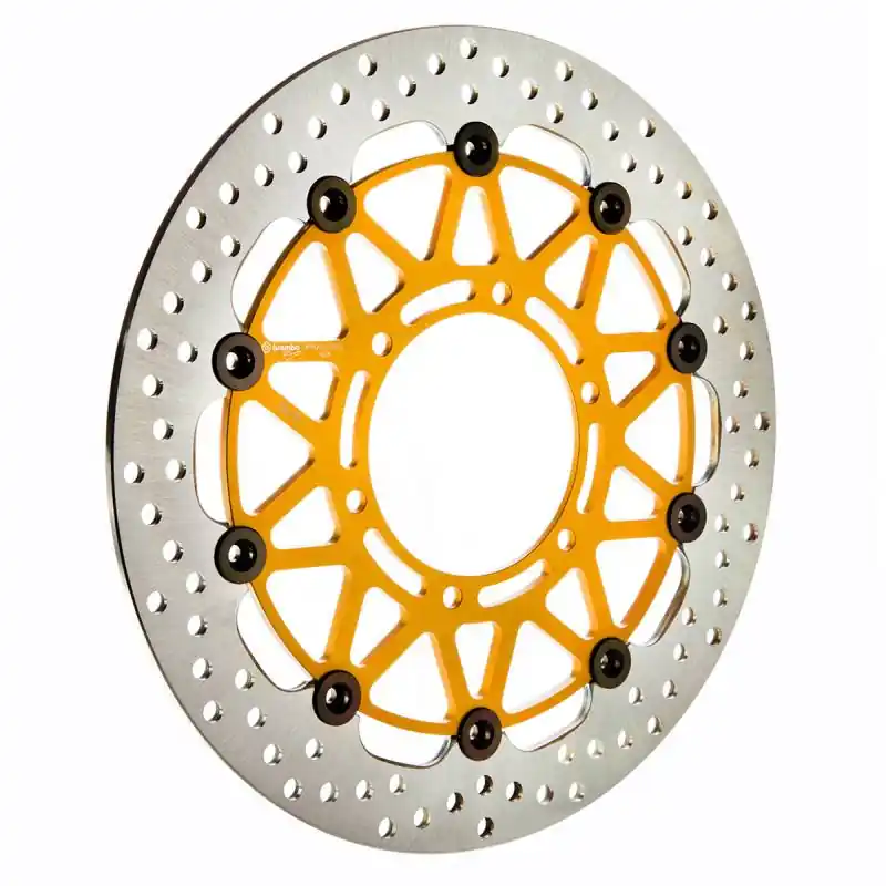 Limited Offer Brembo Disc Set 320x5.5mm Supersport HPK Floating Gold Suzuki