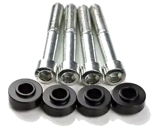 Brembo Spare Part Dual Caliper Set Spacer 10mm Radial Black High Quality