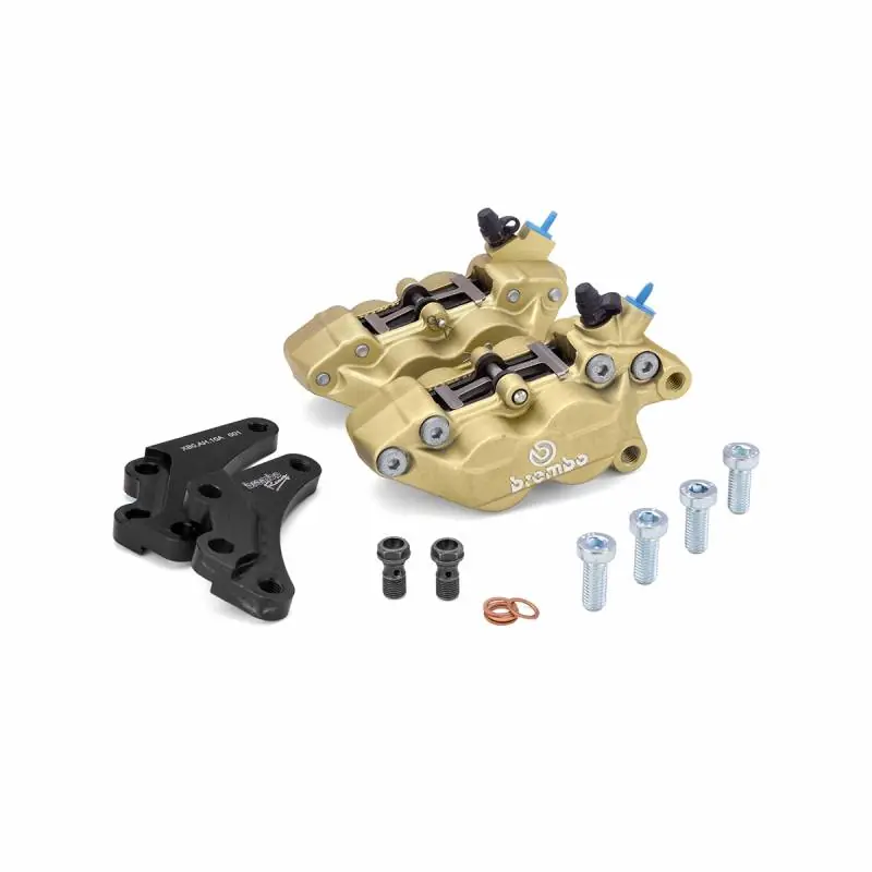 Brembo Caliper Set Caliper + Bracket Yamaha T-Max - OES Caliper Axial Exclusive