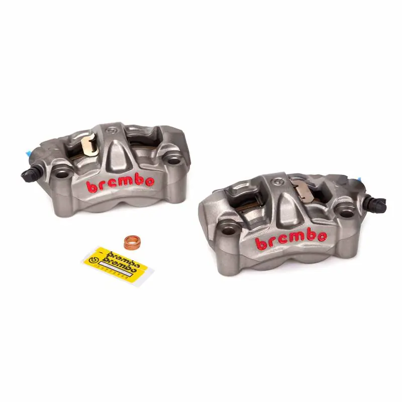 Top Pick Brembo Caliper Set M50 Grey Titanium Radial Cast 100mm