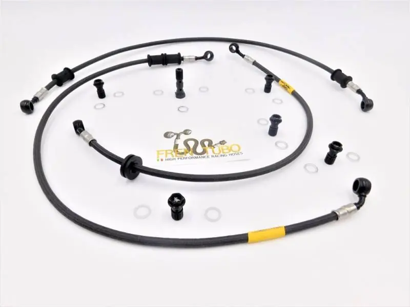 Fren Tubo Carbotech 3 Brake Line kit ZX6R 13-19 Sale