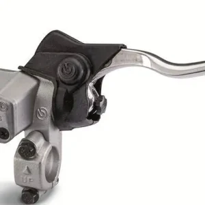 Next Day Delivery Brembo Master Cylinder, Brake, PS 10x16, w/ Integrated reservoir, MX, Off-Road, Cast, Axial, Front, Silver