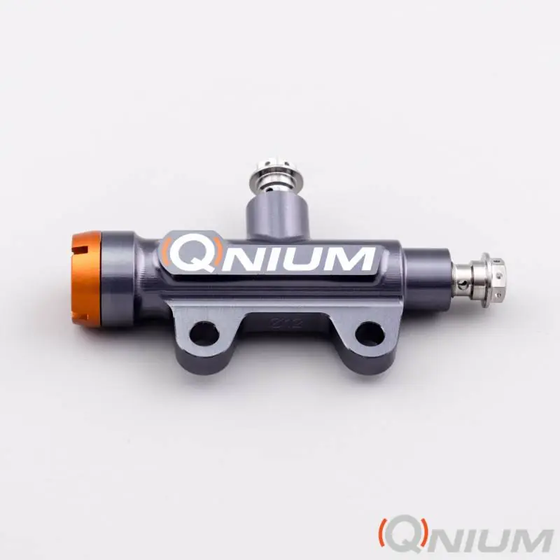 Hot Deal Qnium Rear Brake Master Cylinder Top Side 12mm piston w/ 40mm mount