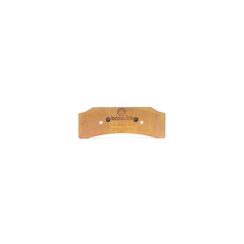 Crafted Brembo Brake Pad, Z04 for XB0B180/81 w/ Holes for Rivet Radiators (for use w/ 07B36690)