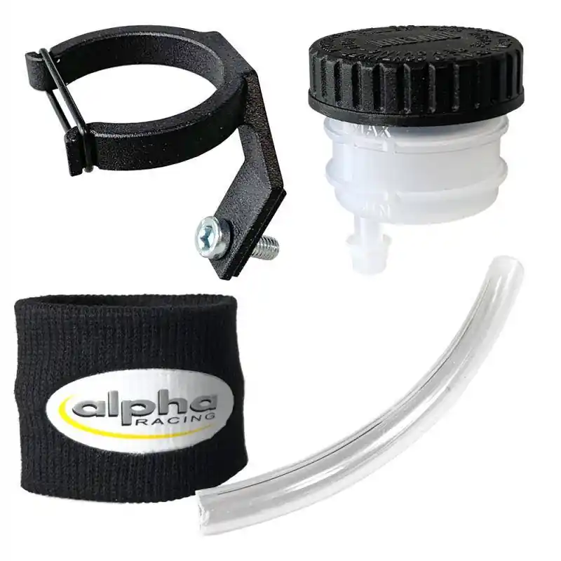 Alpha Racing Brake Fluid Reservoir Kit 30 ml BMW S1000RR M1000RR 2020+ for oem triple clamp Genuine