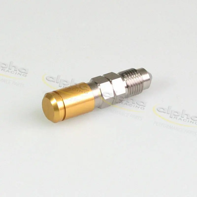 Alpha Racing Bleeding valve M10 x1, 14 mm gold BMW S1000RR 2009-2016,HP4 2012-2014,S1000R 2014-2016,S1000XR 2015-2016 Limited Time