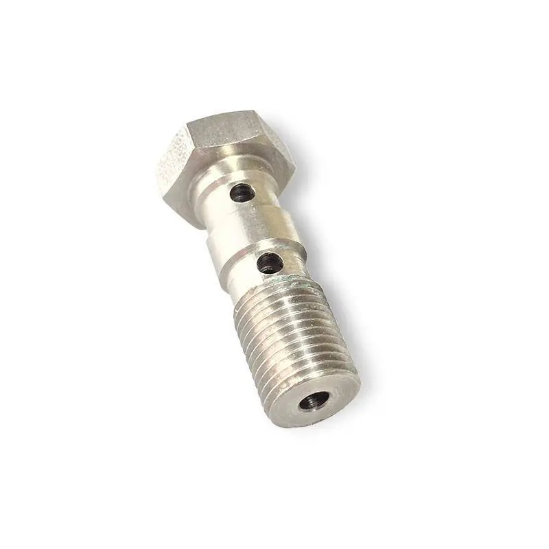 Hot Deal Alpha Racing Double hollow screw M10x1 stainless steel BMW S1000RR 2009-2016,HP4 2012-2014