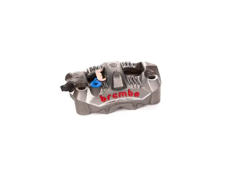 Brembo Caliper, Left, P4 30mm, GP4-rs, Cast Monobloc, 108mm Radial Mount, Titanium Gray Instant Buy