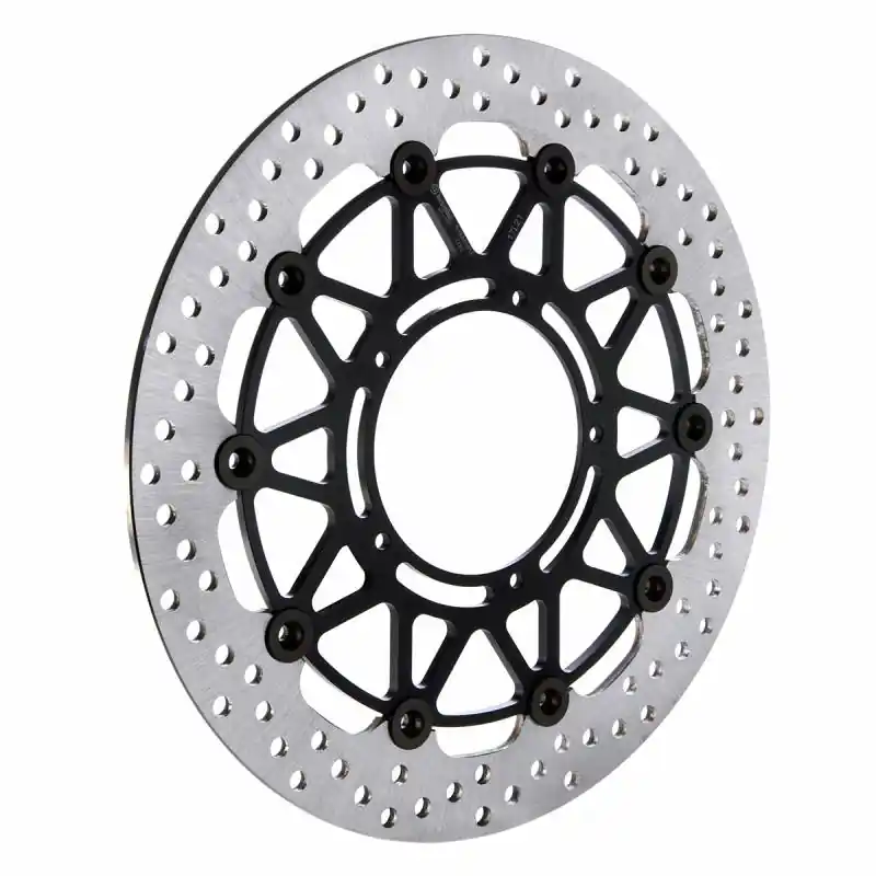 Crafted Brembo Disc, 320x5.5mm, Supersport, HPK SM Kit Aprilia, 320x5.5, Floating, Black Carrier