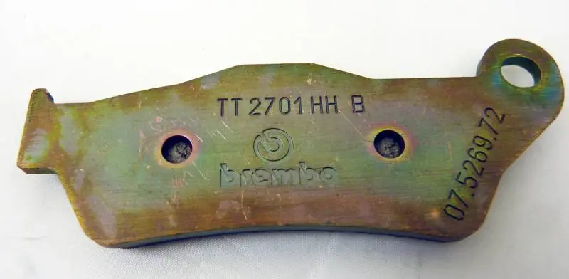 Brembo Brake Pad, TT 2701 HH Sintered, use w/ 07526982, Shape V High Quality
