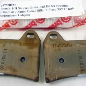 New Arrival Brembo Brake Pad Set, Toshiba TT 2172 HH Sintered, for 20.6800.xx / 20.9230.xx Caliper, Shape M