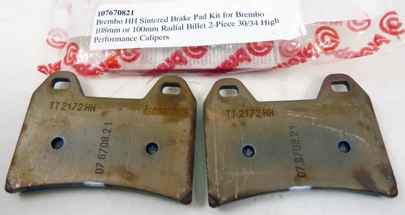 New Arrival Brembo Brake Pad Set, Toshiba TT 2172 HH Sintered, for 20.6800.xx / 20.9230.xx Caliper, Shape M