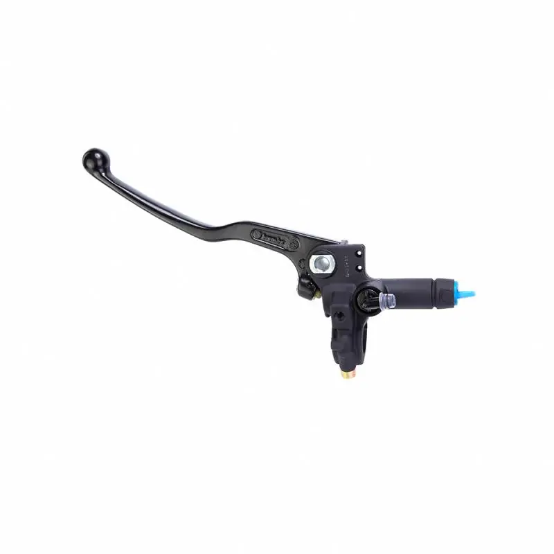 Brembo Master Cylinder, Clutch, PS 13 without Reservoir w/ Black Lever .50 w/ Microswitch, Axial, Front, Black Low Price