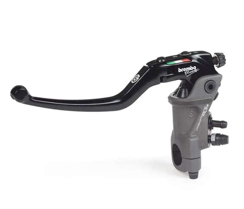Brembo Master Cylinder, Clutch, 16 RCS Corsa Corta, without Reservoir w/ Long Lever, Radial, Front Mega Sale
