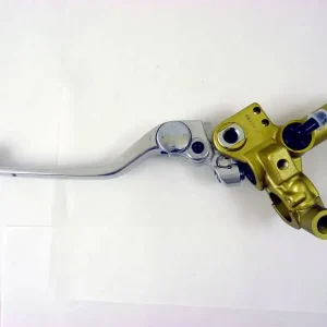 Brembo Master Cylinder, Clutch, PS 13 without Reservoir w/ Polished Adj. Lever .39, Axial, Front, Gold Professional Grade