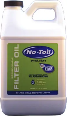 Worldwide Shipping No Toil Evol Filter Oil 1/2 Gal
