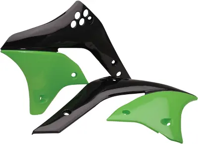 Acerbis Radiator Shrouds (Black) KX250F 09-12 Direct From Manufacturer