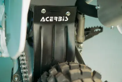 Acerbis Rear Shock Cover Mud Flap (Black) YZ Top Rated