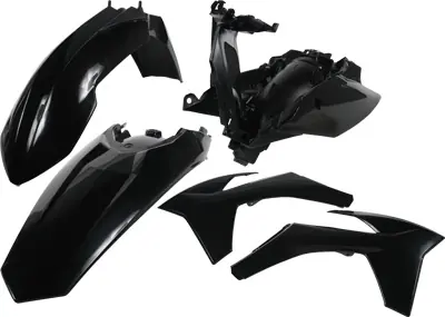 Weekend Sale Acerbis Plastic Kit (Black) KTM EXC/XC-W 12-13