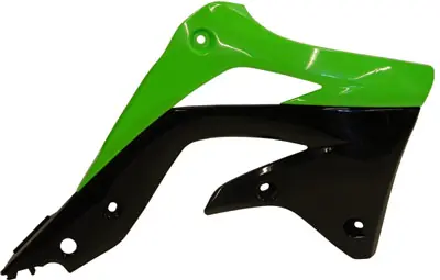 Acerbis Radiator Shrouds (Green/Black) KX450F 12-15 Same Day Shipping