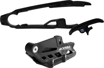 Acerbis Chain Guide/Slider Kit (Black) KTM 11-13 Modern