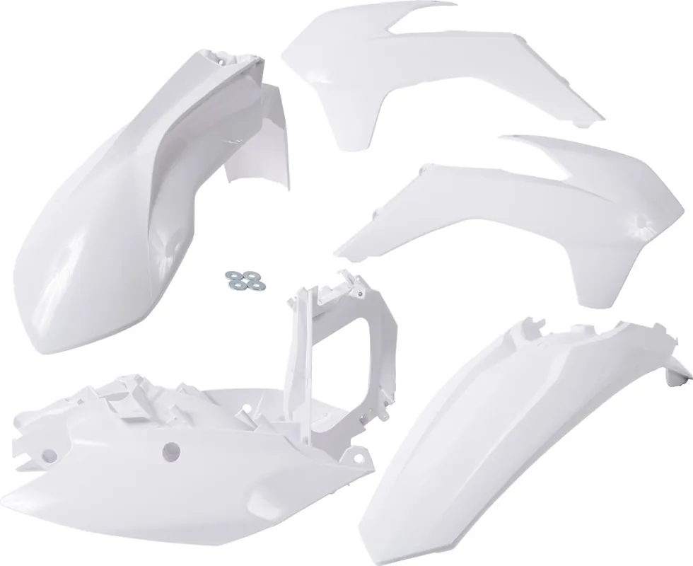 Affordable Acerbis Plastic Kit KTM SX/XC 13-14 (White)