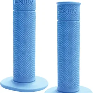 While Supplies Last Mika Metals 50/50 Waffle Grips (Blue)