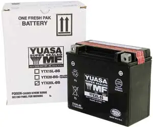 Yuasa YT7B-B Sealed Yuasa Battery Trusted Brand