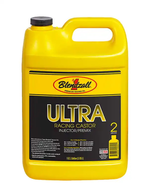 While Supplies Last Blendzall Ultra 2-Cycle Racing Castor Oil Gallon