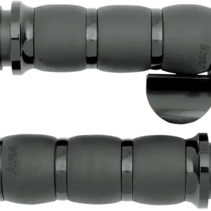 AVON Grips 3-Ring Velvet Air Grips with Throttle Boss for Motorcycles - Model AIR-96-FLY-BOSS Professional Grade