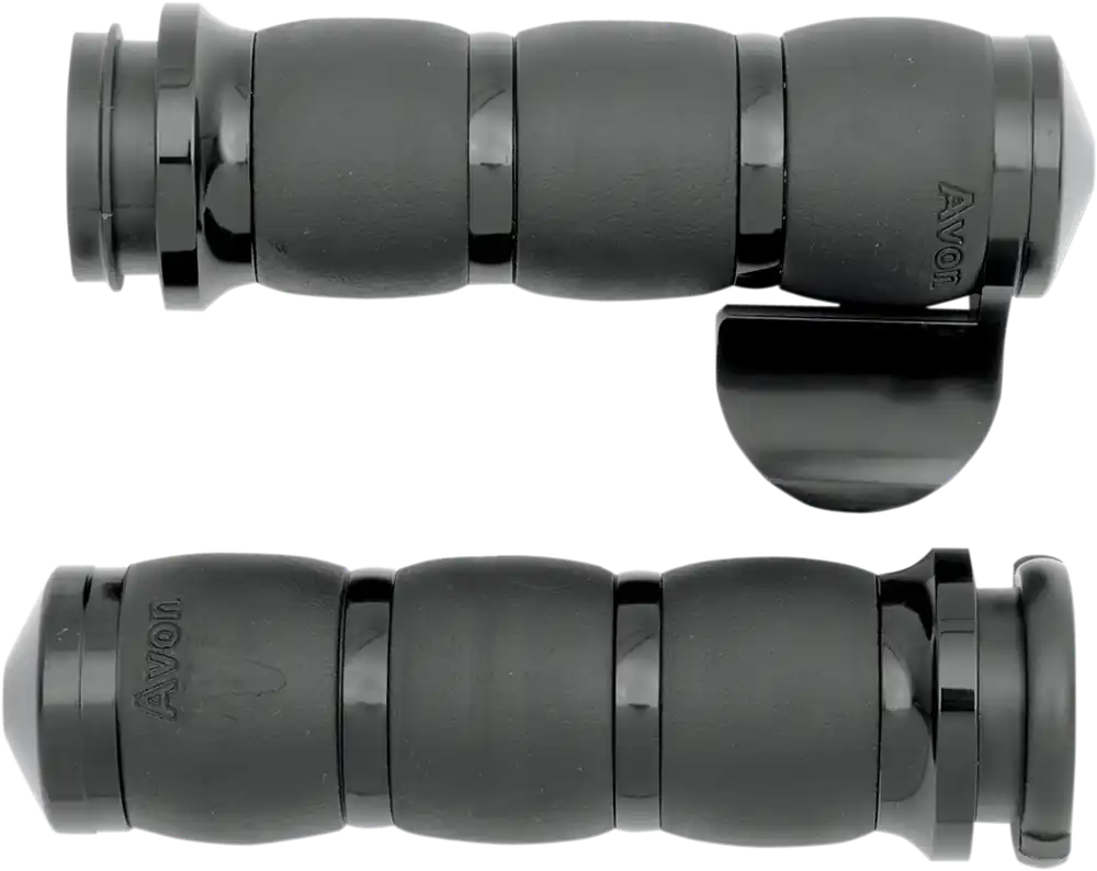 AVON Grips 3-Ring Velvet Air Grips with Throttle Boss for Motorcycles - Model AIR-96-FLY-BOSS Professional Grade