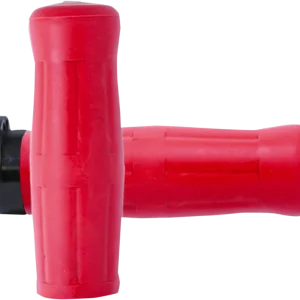 AVON GRIPS Old School Rubber Motorcycle Hand Grips - Red (Part Number OLD-69-RED) Warranty Included