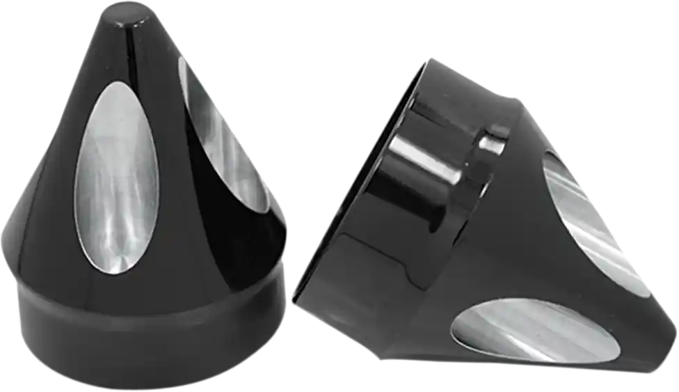 AVON GRIPS Front Axle Nut Cover - Black Spike Style for 1 Inch Axles - AXL-SPK-ANO Free Returns