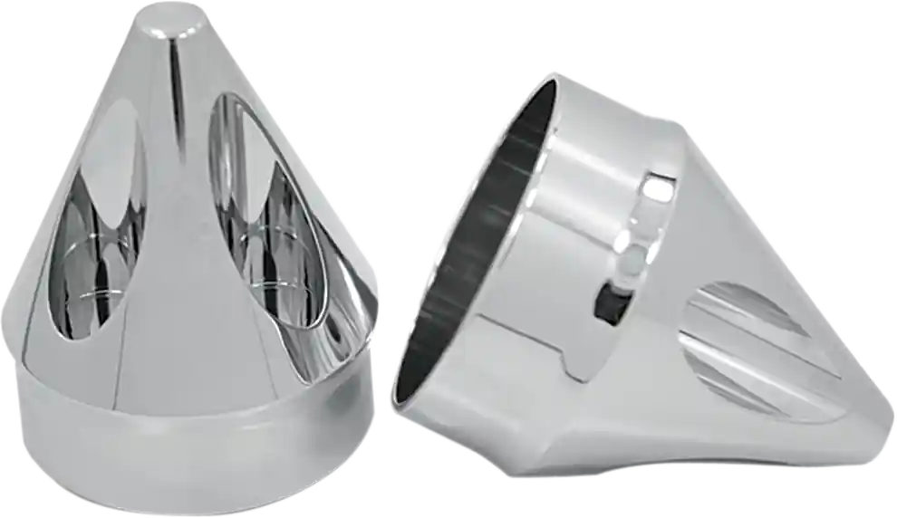 AVON GRIPS Front Axle Nut Cover - Chrome Spike - 1 Inch AXL-SPK-CH Latest