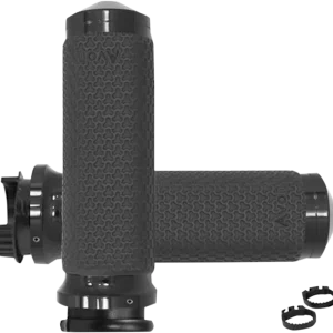 Warranty Included AVON GRIPS Memory Foam Grips - Medium - Black (Part Number: MT-MF-63A-ANO)