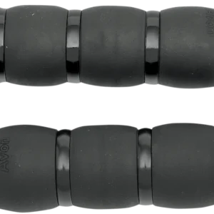 Authentic AVON GRIPS Rival Velvet Air Grips - Black (Part Number: AIR-96-ANO-RIV) by AVON GRIPS
