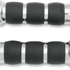 AVON GRIPS Rival Velvet Air Grips - Chrome (Part No. AIR-93-RIV) Exclusive