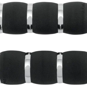 AVON GRIPS Rival Air Cushioned Grips * Chrome AIR-90-RIV by AVON GRIPS Limited Offer