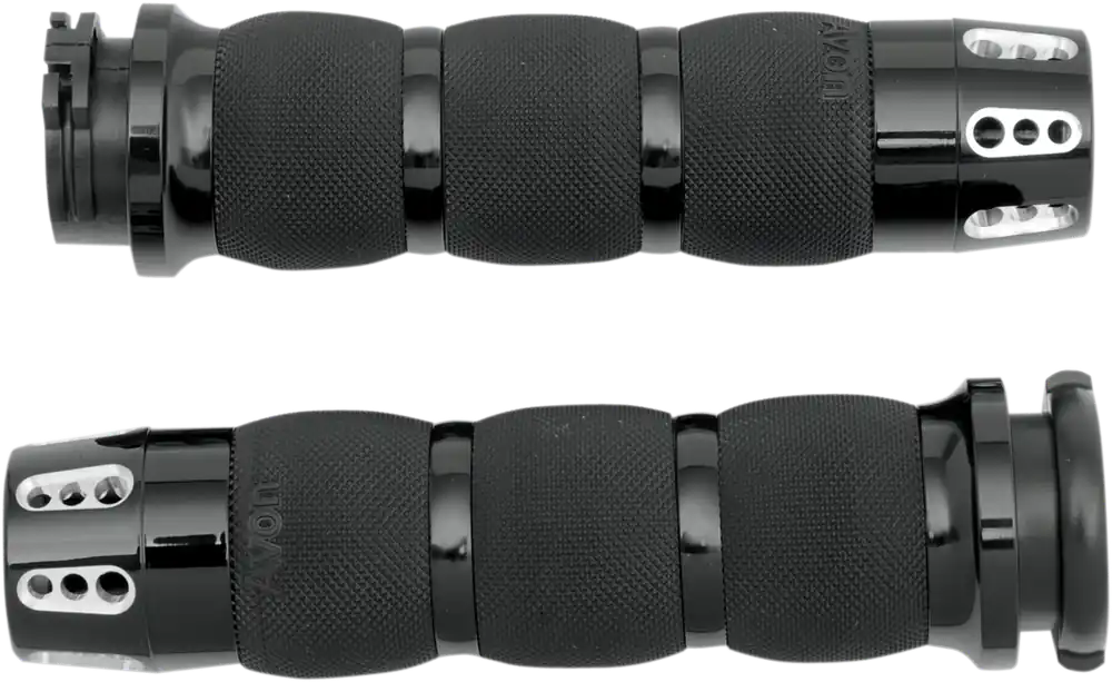 AVON GRIPS Gatlin Air Cushioned Grips for 1-Inch and 7/8-Inch Handlebars * Black AIR-90-ANO-GAT Top Rated
