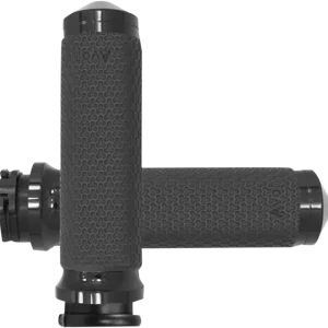 AVON GRIPS MF-63-ANO Vibration Dampening Memory Foam Bike Grips - Small Black Free Returns
