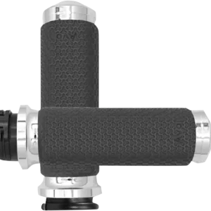 Viral AVON GRIPS Vibration Dampening Memory Foam Grips - Large Chrome MF-63B-CH by Avon Grips
