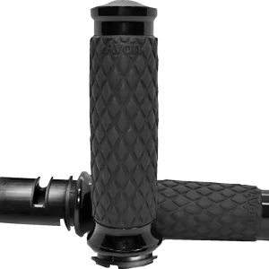 Bargain AVON GRIPS Diamond Contour Grips - Black - TBW DIA-65-ANO-F24