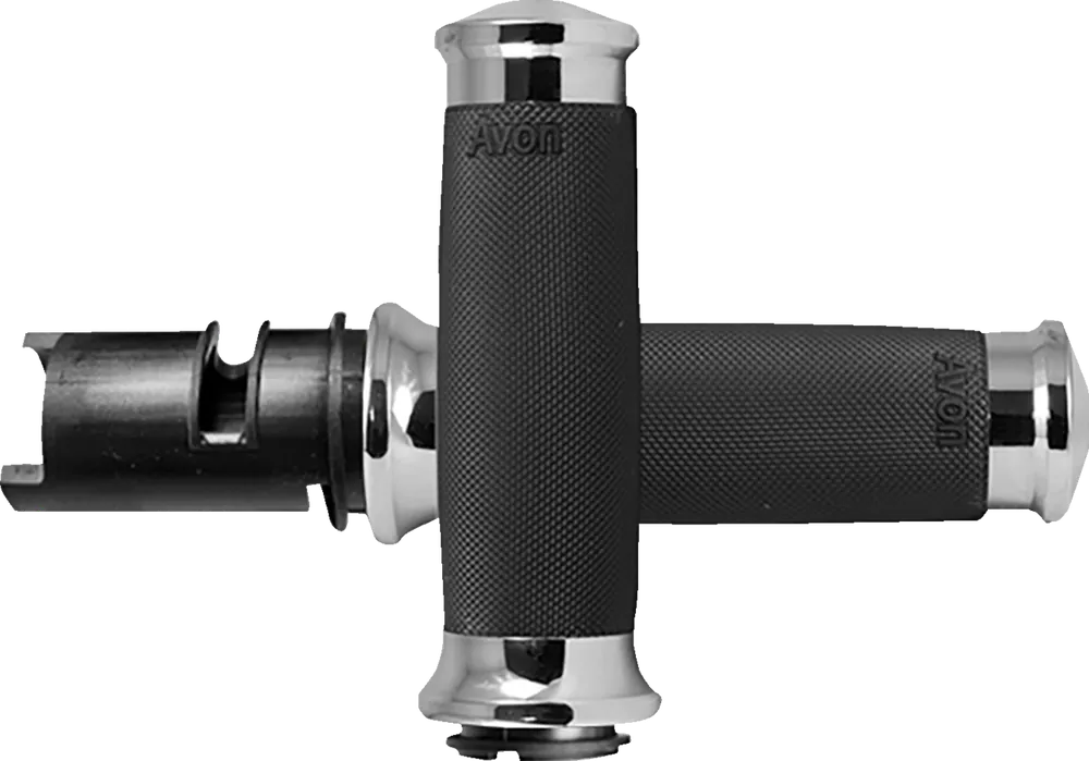 AVON GRIPS Custom Contour Grips - TBW - Chrome (Part Number: CC-85-CH-F24) Buy Online